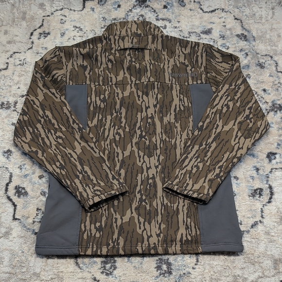 Browning Camo Full Zip Jacket Men’s Large Mossy Oak Shadow Grass Pattern - Picture 5 of 5